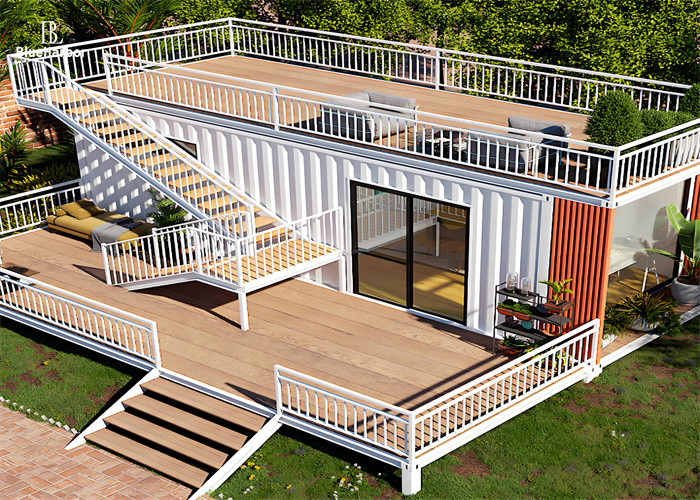Chambre modulaire de style jardin de loisirs Couleur et style d'escalier personnalisé