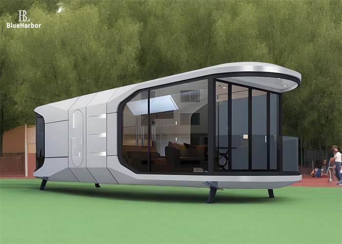 Meubles intelligents maison capsule spatiale pour 1-4 personnes avec un sens complet de la technologie