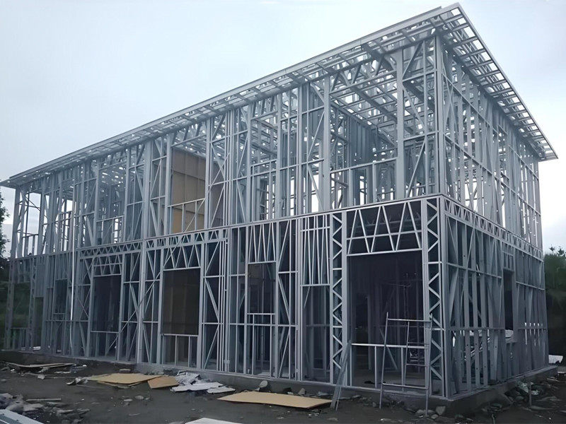 AS/AZ/UE/USA Maison en acier standard de calibre léger / Maison en métal préfabriquée entièrement équipée