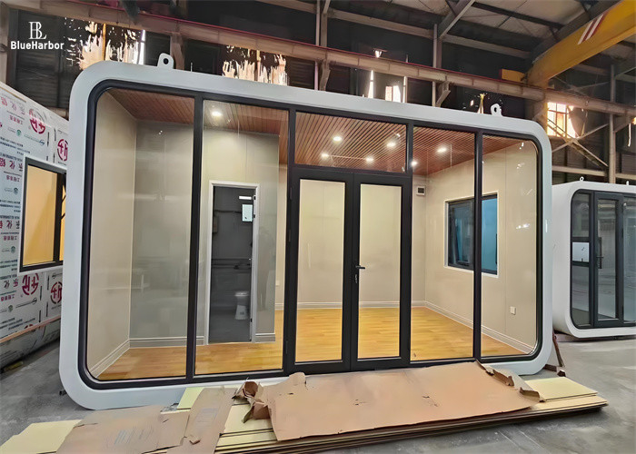 Maison Cabine Apple Légère, Maison Capsule de Stockage pour Vivre et Travailler
