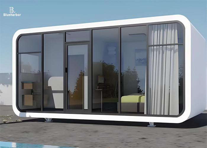 Maison Cabine Apple Légère, Maison Capsule de Stockage pour Vivre et Travailler